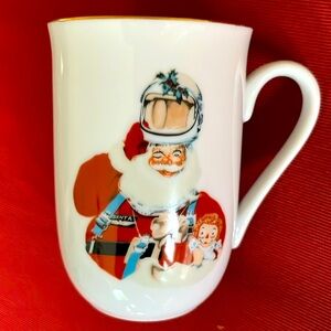 NORMAN ROCKWELL museum “Space Age Santa” mug